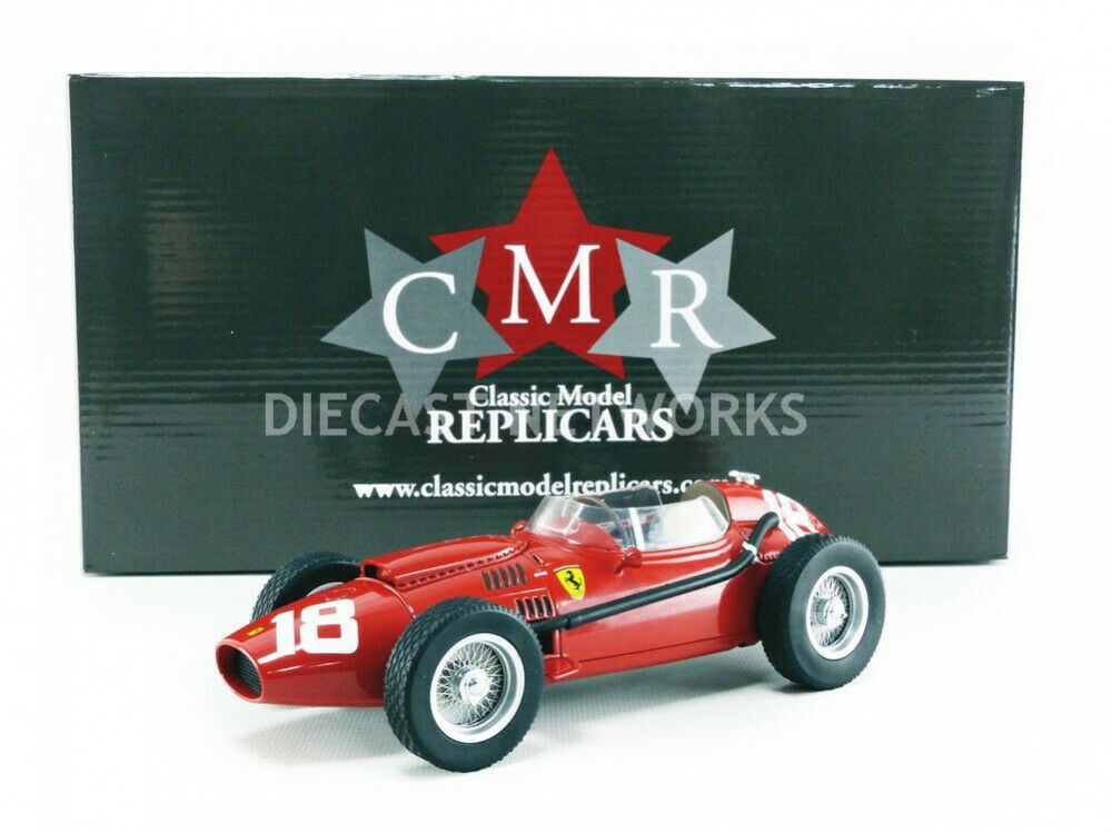 CMR 164 FERRARI DINO 246 F1 3RD PLACE ITALY GP 1958 #18 P.HILL 1:18 SCALE
