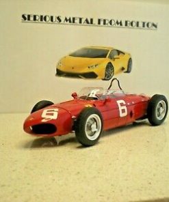Alternative view of CMR 172 FERRARI 156 F1 SHARKNOSE - BELGIUM GP 1961 #6 RED 1:18