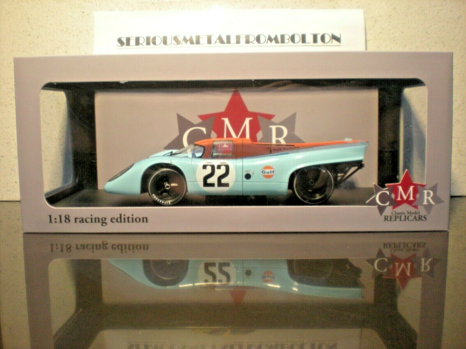 CMR 129 PORSCHE 917K GULF #22 LE MANS 1970 1:18