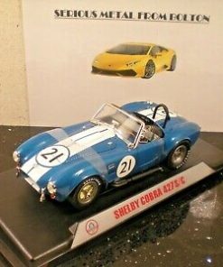 CMR 115 SHELBY AC COBRA 427 RACING 1965 #21 BLUE  1:18 - Image 3