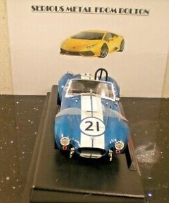 CMR 115 SHELBY AC COBRA 427 RACING 1965 #21 BLUE  1:18 - Image 4