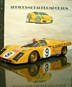 CMR 015 FERRARI 512 M 24 HRS LE MANS 1971 #9 Yellow 1:18