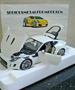 Alternative view of AUTOart 73651 JAGUAR F-TYPE R  COUPE POLARIS WHITE 2015  1:18