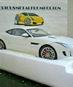 AUTOart 73651 JAGUAR F-TYPE R  COUPE POLARIS WHITE 2015  1:18 - Image 6