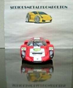 MINICHAMPS 100 676100 PORSCHE 906 E BP WORLD RECORD RUNS MONZA 1968  1:18 - Image 4