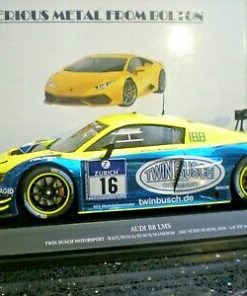 Alternative view of MINICHAMPS 155161116 Audi R8 LMS 24 HR NURBURGRING 2016 #16 TEAM TWIN BUSCH 1:18
