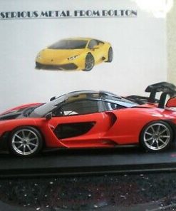 Alternative view of TOP SPEED TS0246 MCLAREN SENNA ORANGE 1:18