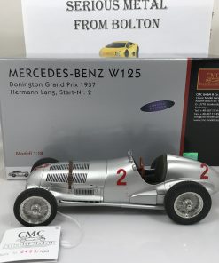 CMC M-114 MERCEDES BENZ W 125 1937 GP DONNINGTON #2 L/E 1:18 SCALE
