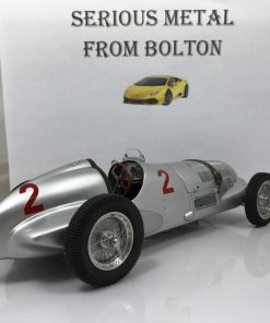 CMC M-114 MERCEDES BENZ W 125 1937 GP DONNINGTON #2 L/E 1:18 SCALE - Image 6