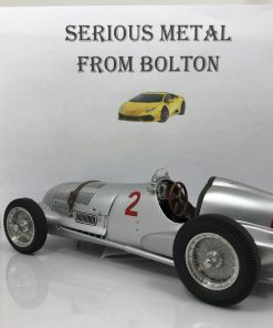 CMC M-114 MERCEDES BENZ W 125 1937 GP DONNINGTON #2 L/E 1:18 SCALE - Image 4