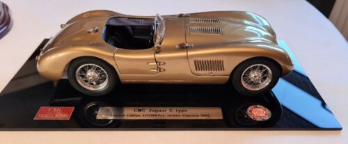 CMC M-214 TC JAGUAR C TYPE COLLECTORS EDITION TECHNO CLASSICA 2020 1:18 SCALE - Image 5