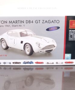 Alternative view of CMC M-139 ASTON MARTIN DB4 ZAGATO WHITE LE MANS 1961 #1 L/E 1:18 SCALE