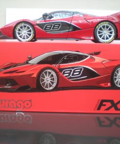 Bburago 16907R FERRARI FXX K 2014 RED & BLACK #88 1:18