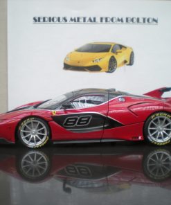 Alternative view of Bburago 16907R FERRARI FXX K 2014 RED & BLACK #88 1:18