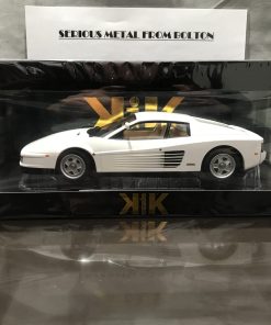 KK SCALE MODELS 180502W FERRARI TESTAROSSA US VERSION 1984 WHITE 1:18