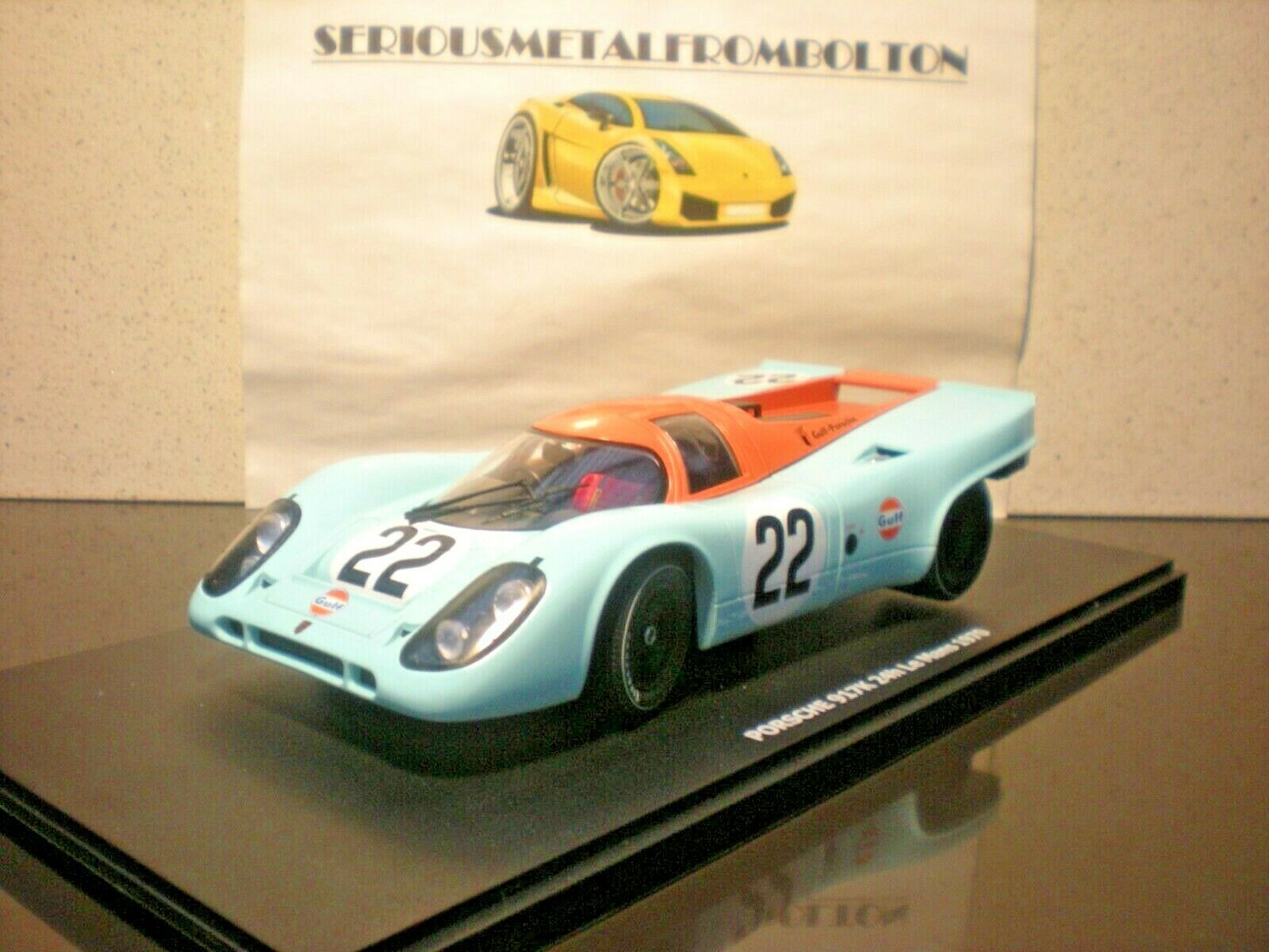 CMR 129 PORSCHE 917K GULF #22 LE MANS 1970 1:18 - Image 2