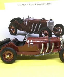 Alternative view of CMC M-207 MERCEDES BENZ SSK 1930 RED FENDERLESS #14 CARLOS ZATUSZEK 1:18 SCALE