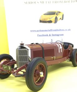 CMC M-207 MERCEDES BENZ SSK 1930 RED FENDERLESS #14 CARLOS ZATUSZEK 1:18 SCALE