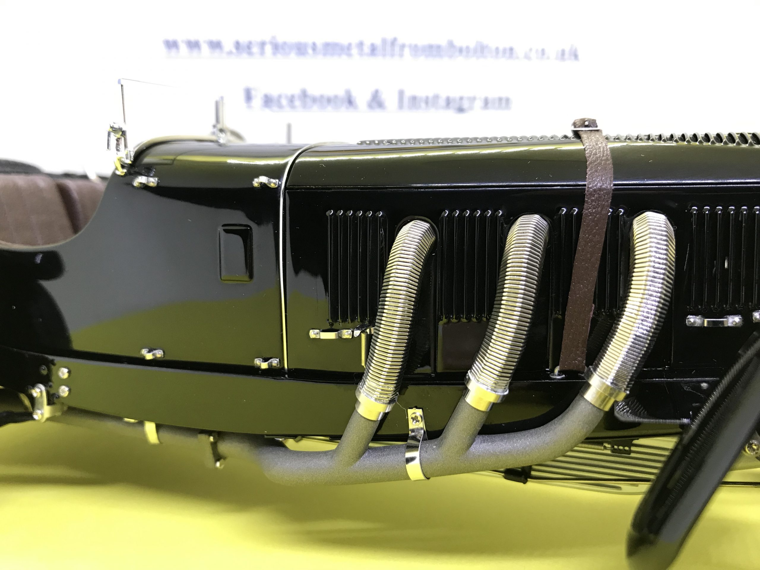 CMC M-208 MERCEDES BENZ SSK 1930 BLACK LIMITED EDITION ONLY 800 1:18 SCALE - Image 4