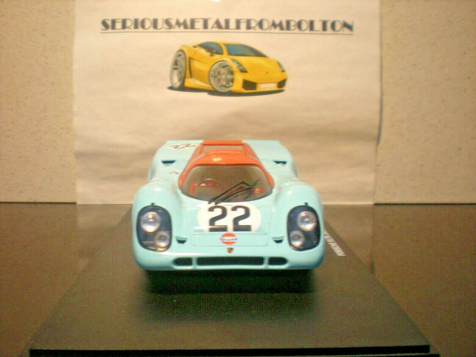CMR 129 PORSCHE 917K GULF #22 LE MANS 1970 1:18 - Image 3