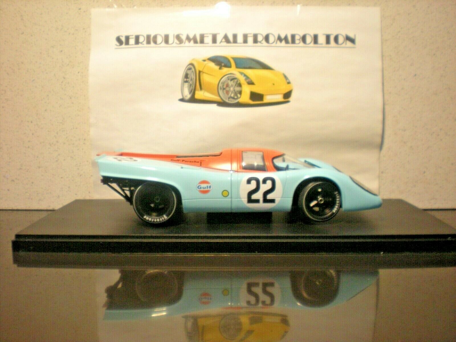 CMR 129 PORSCHE 917K GULF #22 LE MANS 1970 1:18 - Image 4