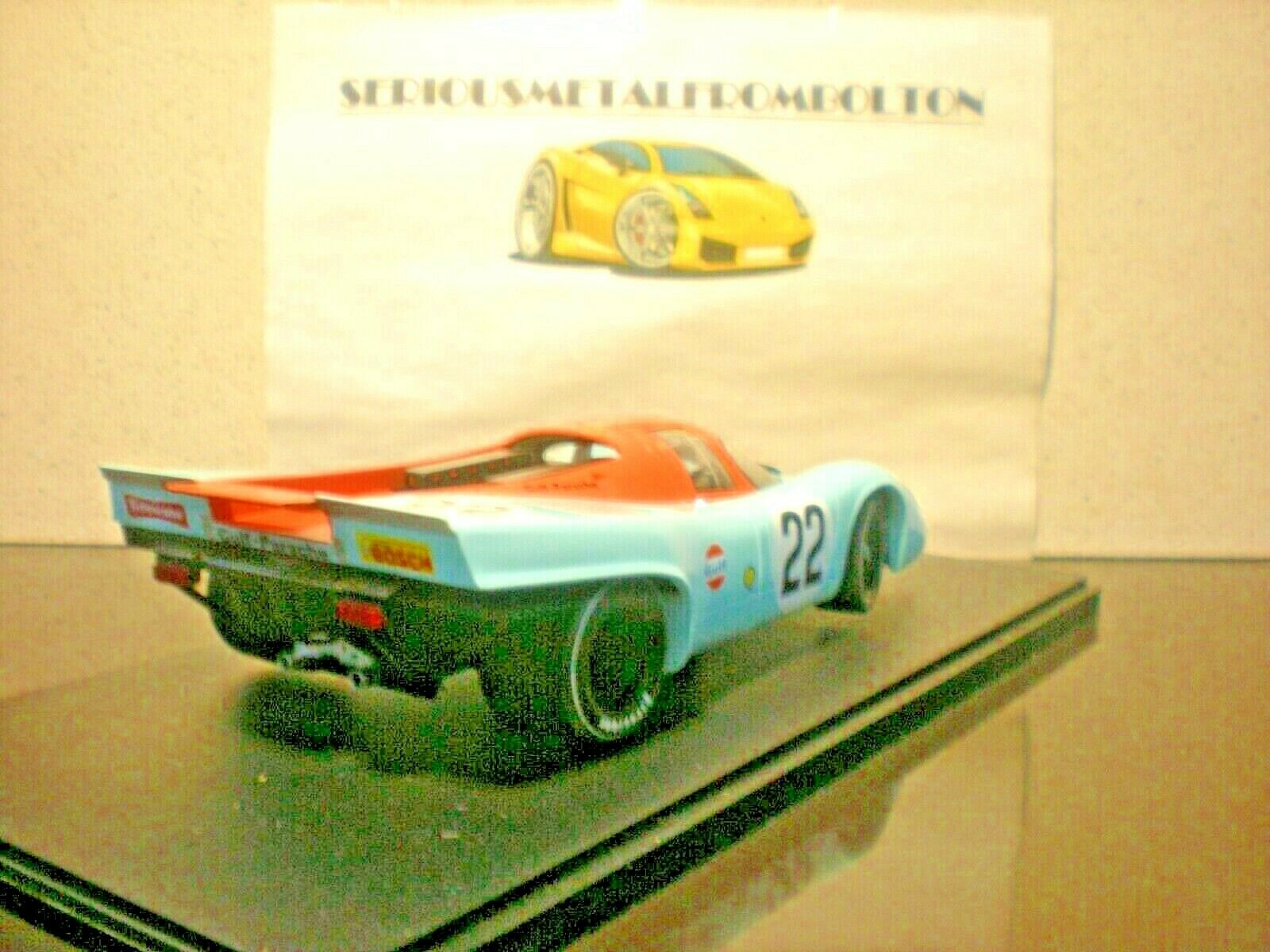CMR 129 PORSCHE 917K GULF #22 LE MANS 1970 1:18 - Image 5