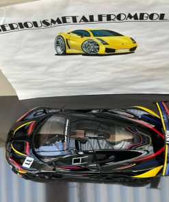 ALMOST REAL ALM840108 McLAREN P1 GTR JAMES HUNT 40TH ANNIVERSARY BLACK 1:18 - Image 9