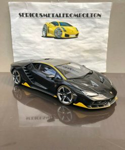 AUTOart 79114A LAMBORGHINI CENTENARIO CLEAR CARBON WITH YELLOW ACCENTS 1:18 - Image 4