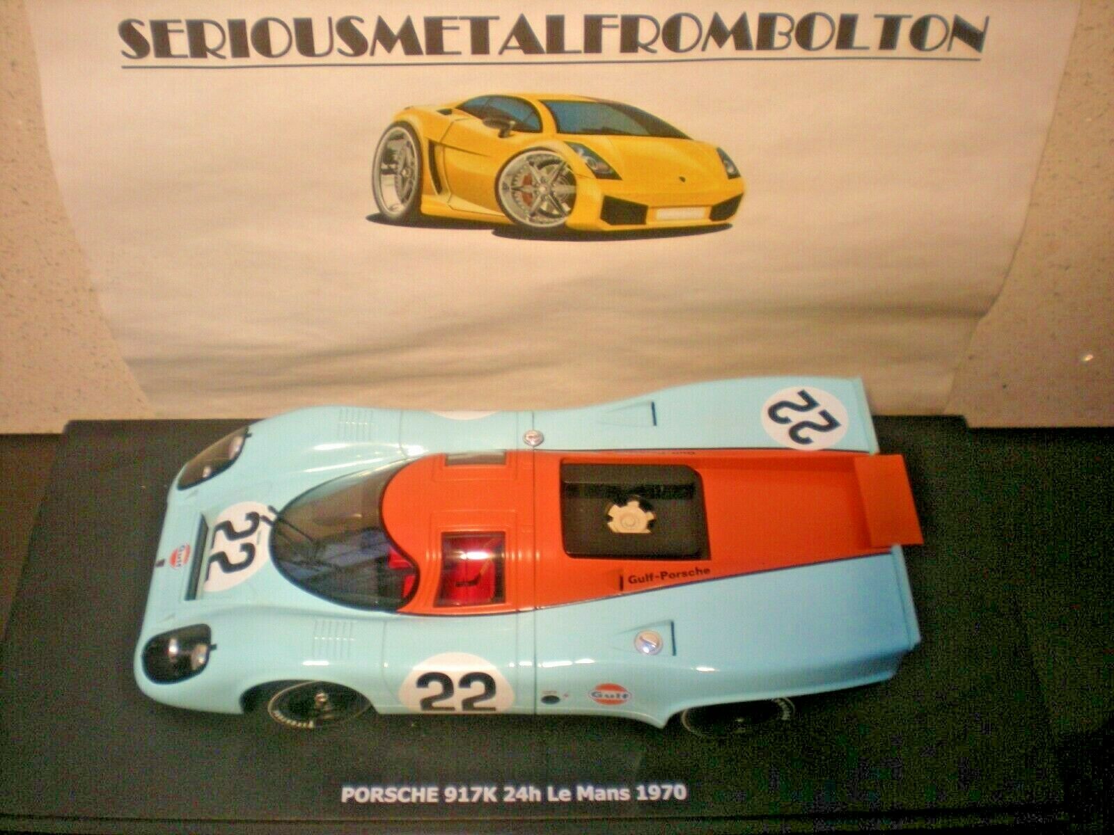 CMR 129 PORSCHE 917K GULF #22 LE MANS 1970 1:18 - Image 8