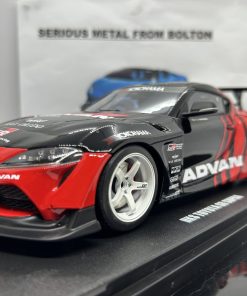GT SPIRIT GT889 2019-2026 TOYOTA SUPRA GR BY ADVAN BLACK L/E 1:18 SCALE