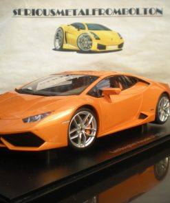 Alternative view of AUTOART 74603 LAMBORGHINI HURACAN LP610-4 – 2014 ORANGE  1:18