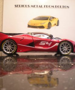 BBURAGO 16908 FERRARI FXX-K EVO #54 RED 1:18 - Image 6