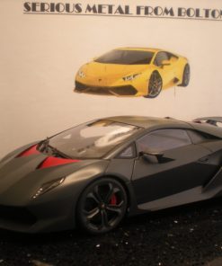AUTOART 74671 LAMBORGHINI SESTO ELEMENTO CARBON / RED 1:18