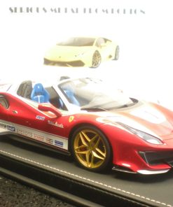 BBR P18162LA FERRARI 488 PISTA SPYDER LAUDA VERSION LIMITED EDITION 138 ONLY 1:18 - Image 7