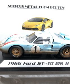 SHELBY 405 FORD GT 40 MK11 LE MANS 1966 #1 KEN MILES "END OF RACE" 1:18 - Image 10