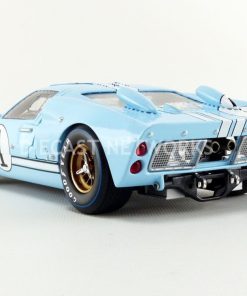 SHELBY COLLECTIBLES SHELBY 411 FORD GT 40 MK11 LE MANS 1966 #1 KEN MILES 1:18 - Image 4