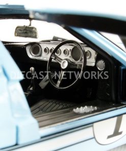 SHELBY COLLECTIBLES SHELBY 411 FORD GT 40 MK11 LE MANS 1966 #1 KEN MILES 1:18 - Image 12
