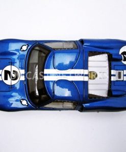 SHELBY COLLECTIBLES SHELBY 401 FORD GT 40 MK11 SEBRING 1966 BLUE #2 DAN GURNEY1:18 - Image 10