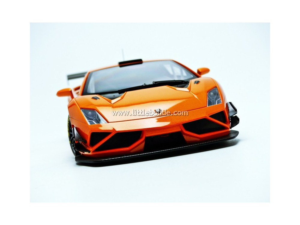 AUTOART 81357 LAMBORGHINI GALLARDO GT3 FL2 2013 ORANGE 1:18 - Image 9