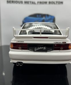 OTTO MOBILE OT1065 1995 MITSUBISHI LANCER EVO III WHITE L/E 1:18 SCALE - Image 11