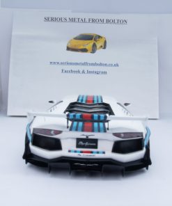 AUTOART 79185 LAMBORGHINI AVENTADOR LIBERTY WALK 2017 MARTINI LIVERY 1:18 - Image 6