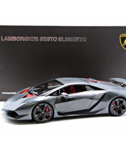 Alternative view of AUTOART 74671 LAMBORGHINI SESTO ELEMENTO CARBON / RED 1:18