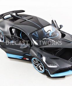 BURRAGO 18 11045BK BUGATTI DIVO 2018  BLUE/BLACK 1:18 SCALE - Image 10