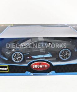 BURRAGO 18 11045BK BUGATTI DIVO 2018  BLUE/BLACK 1:18 SCALE - Image 12