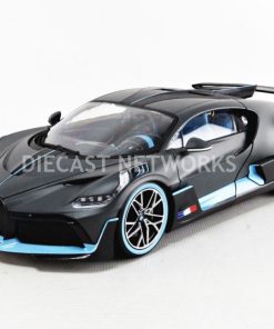 Alternative view of BURRAGO 18 11045BK BUGATTI DIVO 2018  BLUE/BLACK 1:18 SCALE