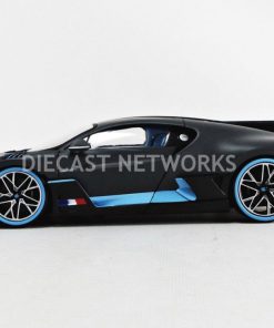 BURRAGO 18 11045BK BUGATTI DIVO 2018  BLUE/BLACK 1:18 SCALE - Image 3