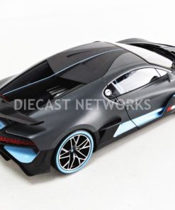 BURRAGO 18 11045BK BUGATTI DIVO 2018  BLUE/BLACK 1:18 SCALE - Image 6