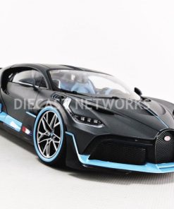 BURRAGO 18 11045BK BUGATTI DIVO 2018  BLUE/BLACK 1:18 SCALE - Image 8