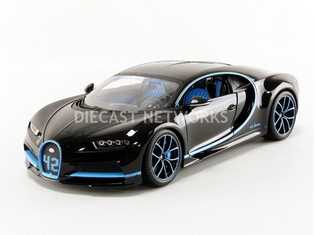 BBURAGO 11040BK BUGATTI CHIRON WORLD RECORD 2017 1:18 - Image 2