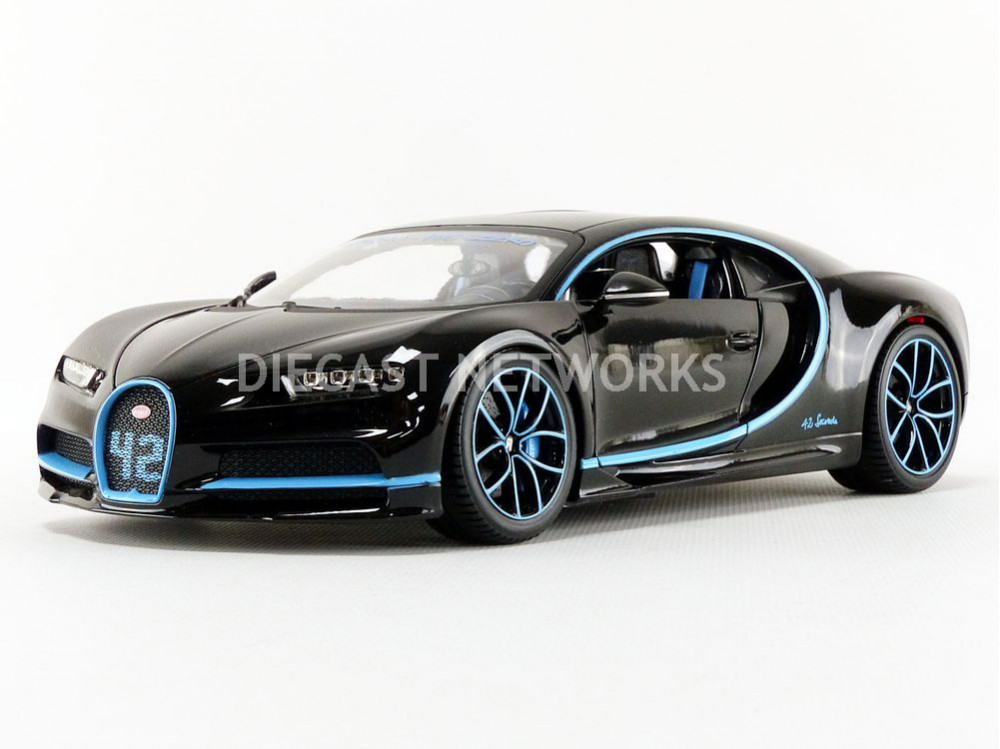 BBURAGO 11040BK BUGATTI CHIRON WORLD RECORD 2017 1:18 - Image 11